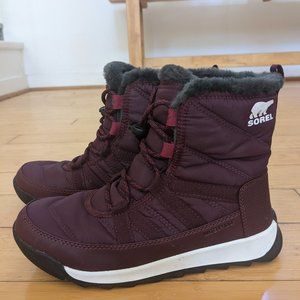 Sorel winter boots, big girl / kid sz 4